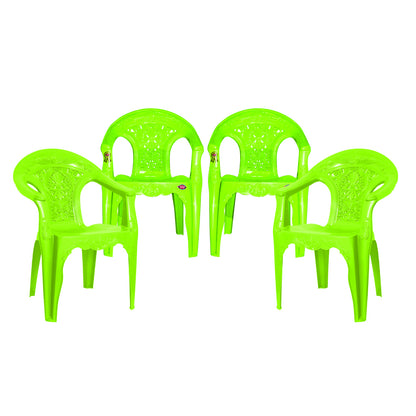 Crown Plastic Chair Set of 4