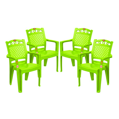 Majesty Plastic Chair Set of 4- Luxurious Seating