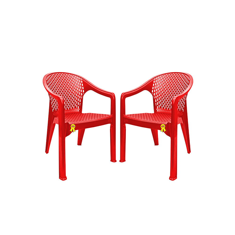 New Diamond Plastic Chair Set of 2