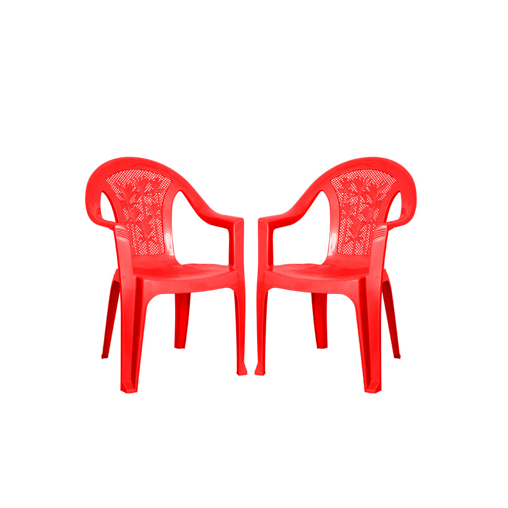Luxuary Plastic Chair Set of 2