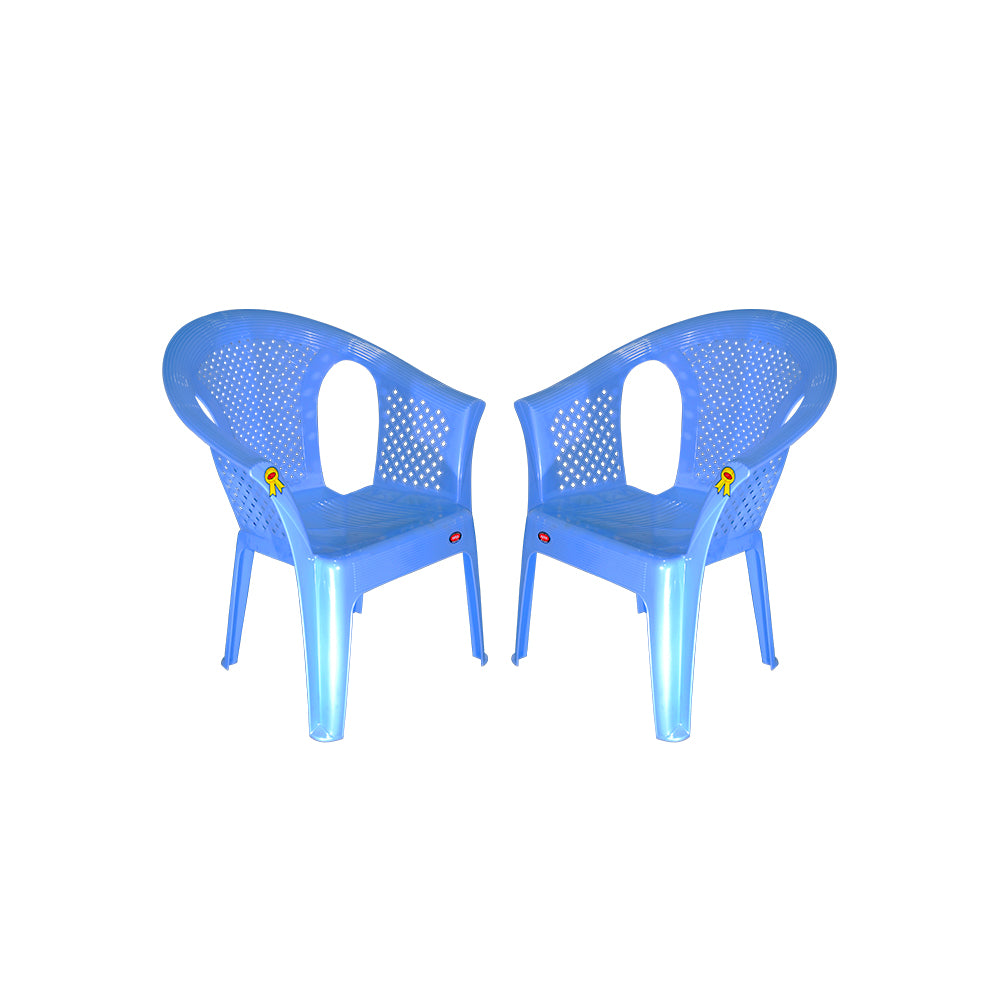 Sofa Plastic Chair Set of 2 - Lounge Seating