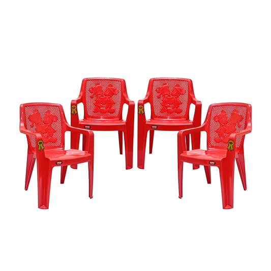 Kido Baby Chair Set of 4 – Cartoon Edition