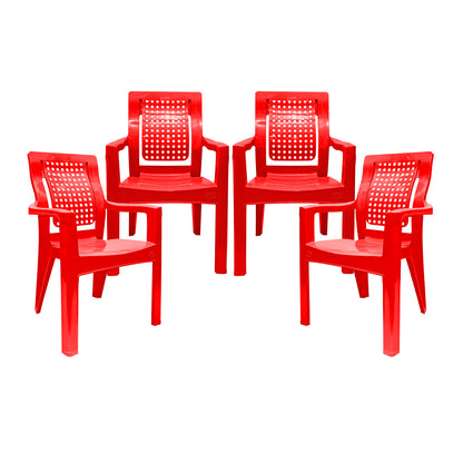 Luma Plastic Chair Set of 4