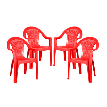 Luxuary Plastic Chair Set of 4