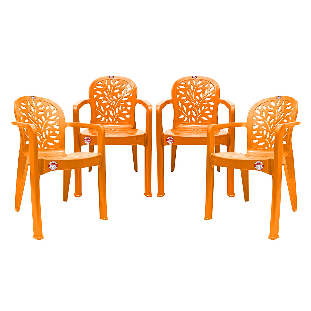 Haru Plastic Chair Set of 4