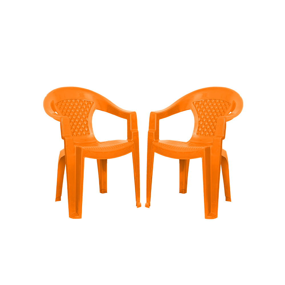 Burfy Plastic Chair Set of 2