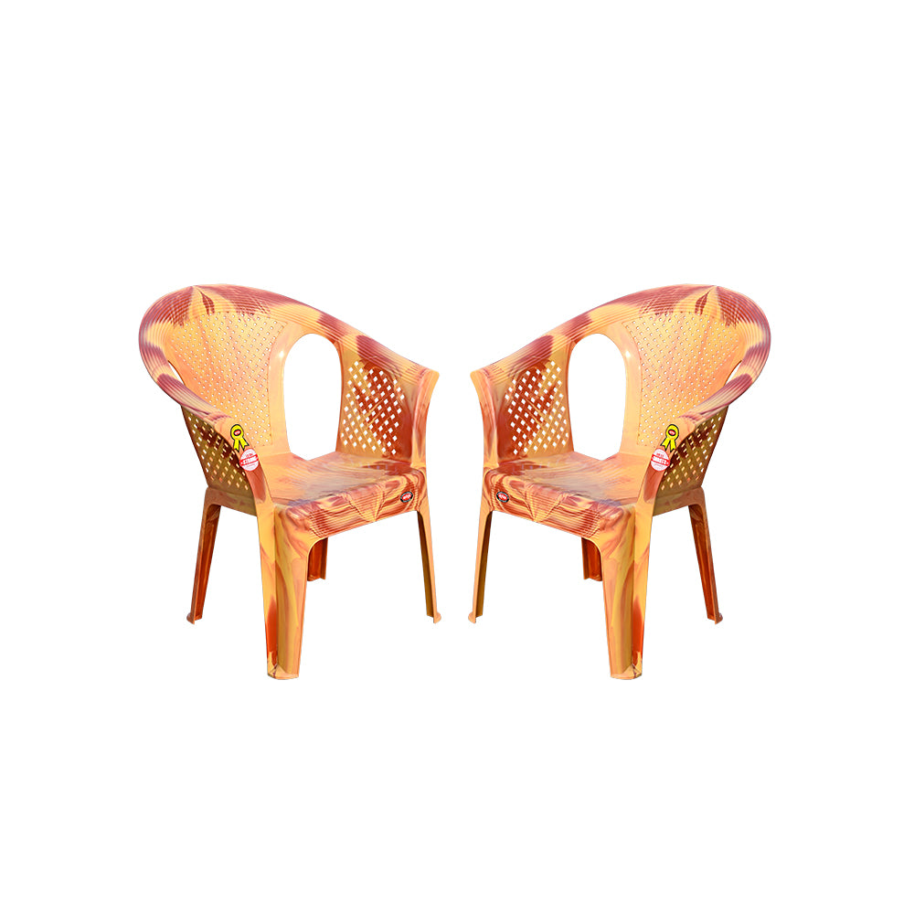 Sofa Plastic Chair Set of 2 - Lounge Seating
