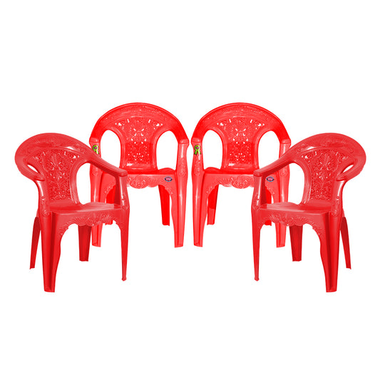 Crown Plastic Chair Set of 4