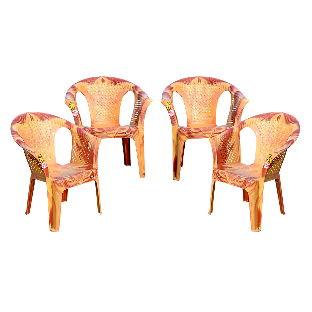 Sofa Plastic Chair Set of 4