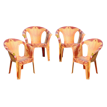 Sofa Plastic Chair Set of 4