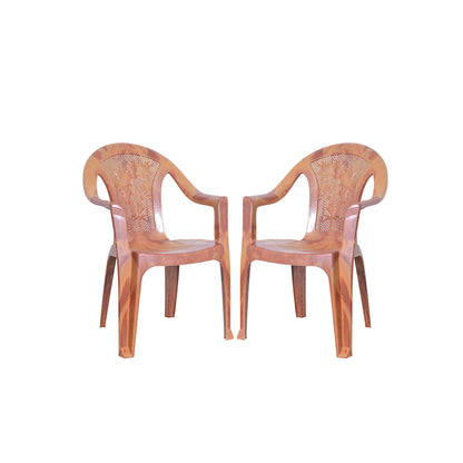 Luxuary Plastic Chair Set of 2