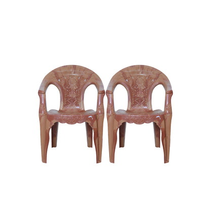 Crown Plastic Chair Set of 2