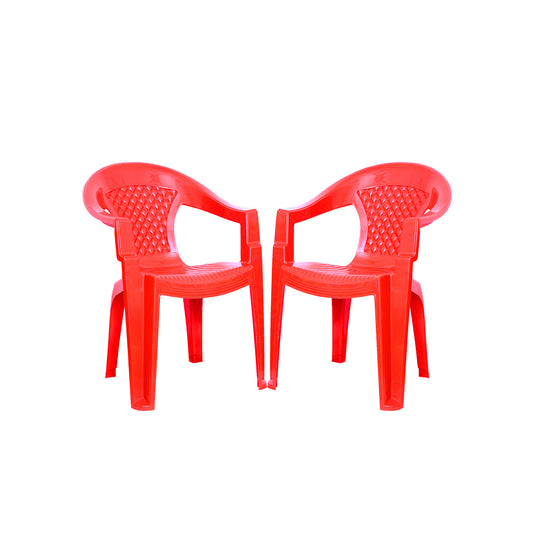 Burfy Plastic Chair Set of 2