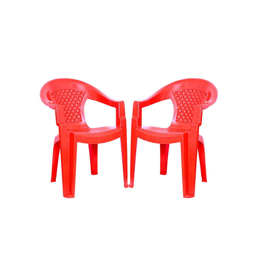 Burfy Plastic Chair Set of 2