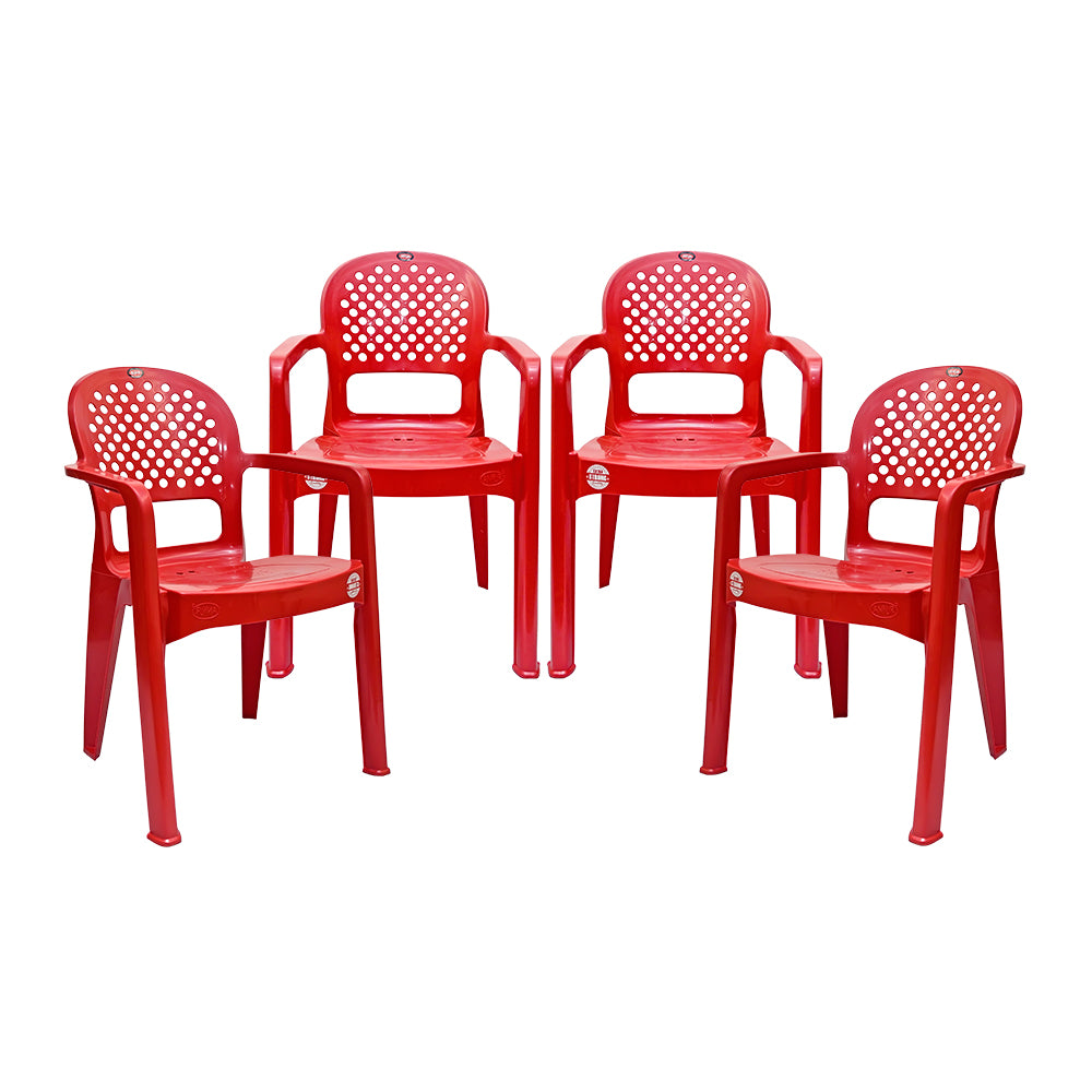 Kiku Plastic Chair Set of 4