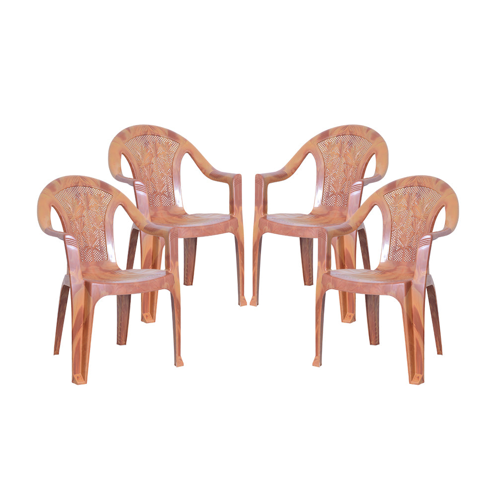 Luxuary Plastic Chair Set of 4