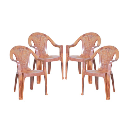 Luxuary Plastic Chair Set of 4