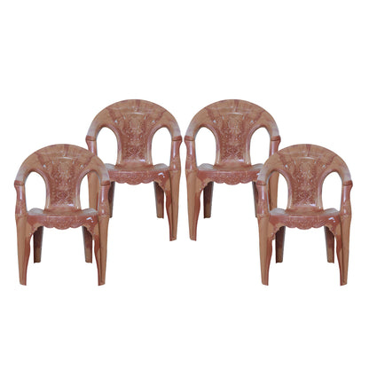 Crown Plastic Chair Set of 4