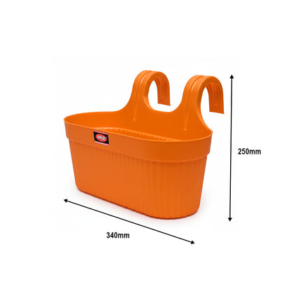 Vessel Dual-Hook Wall Hanging Planter (Set of 3)