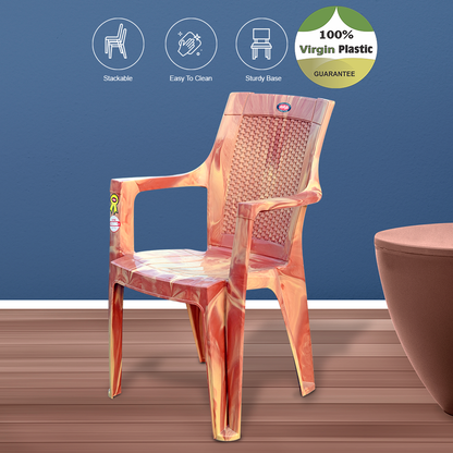 Wicker Plastic Chair Set of 4