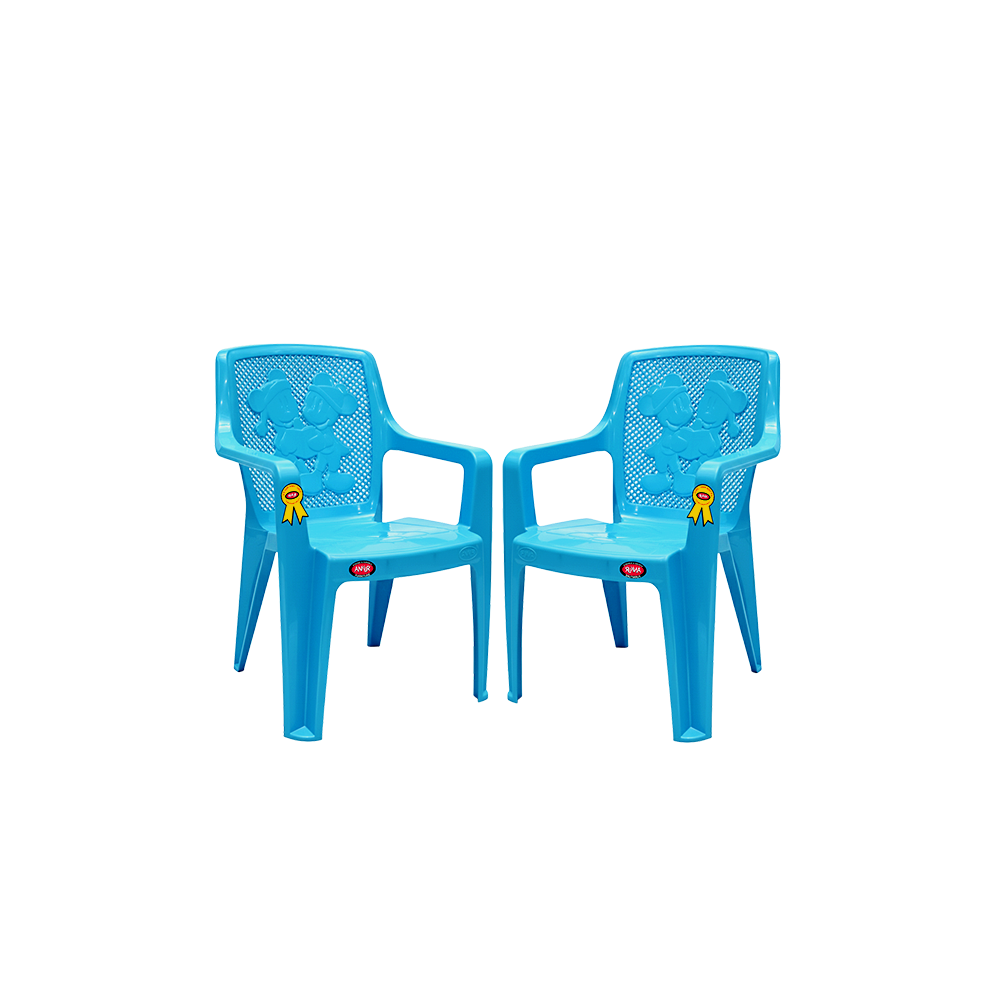 Kido Baby Chair Set of 2 – Cartoon Edition