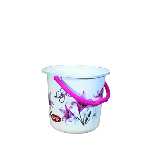 Decorated Square Bucket