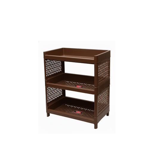 One Shelf Plastic Rack Plastic Shelf Racks – Ankurwares