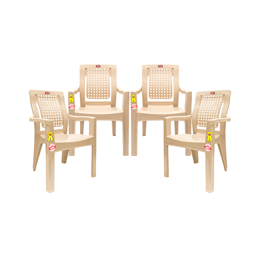 Luma Plastic Chair Set of 4