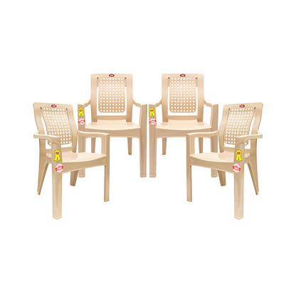 Luma Plastic Chair Set of 4