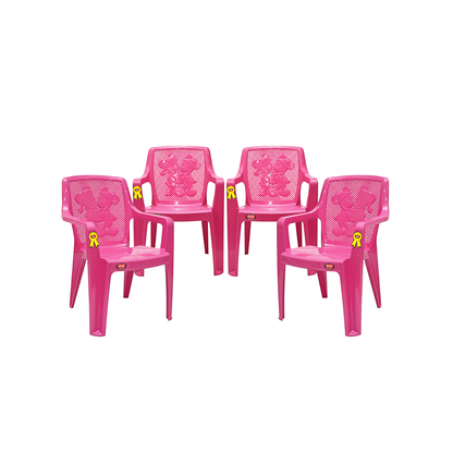 Kido Baby Chair Set of 4 – Cartoon Edition