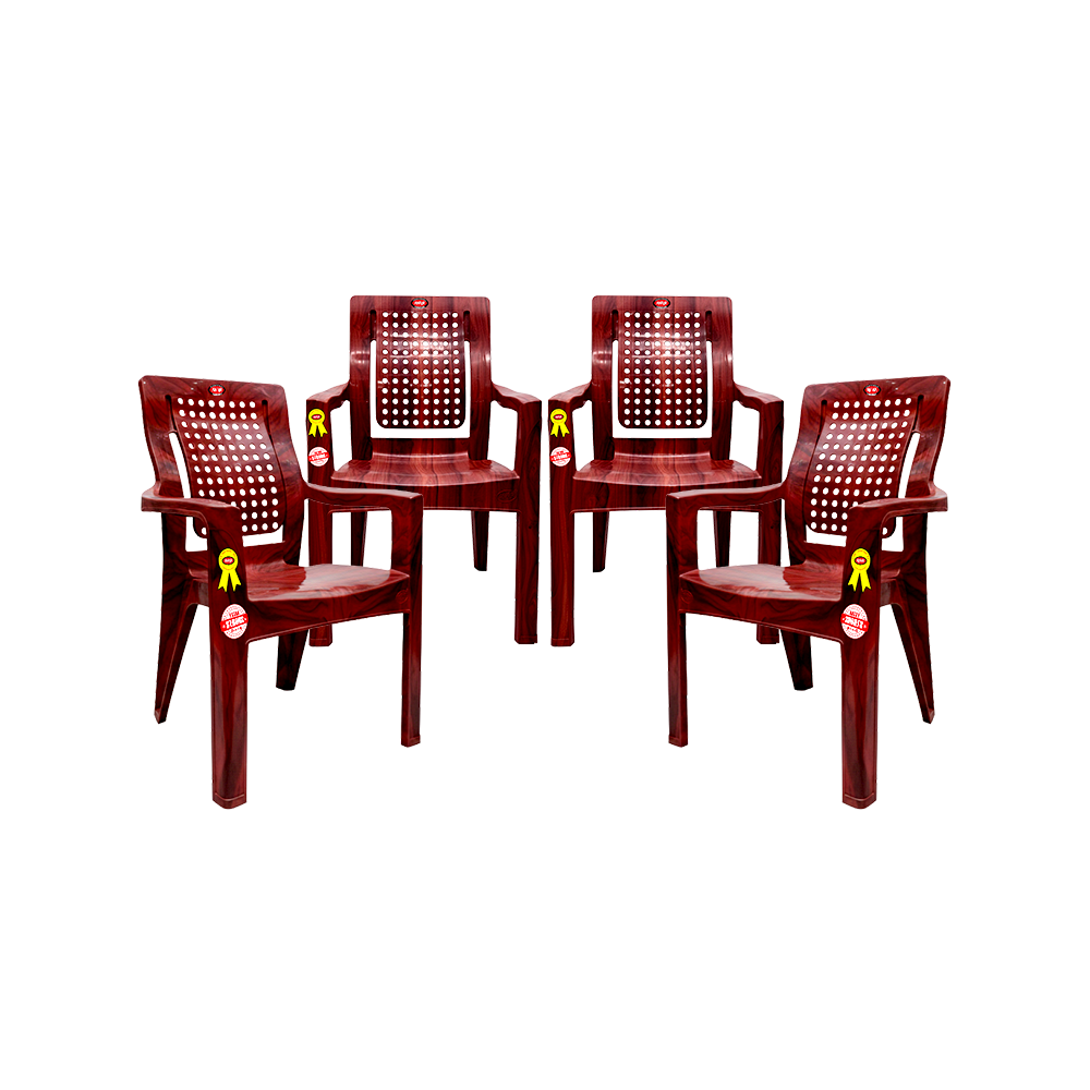 Luma Plastic Chair Set of 4