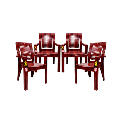 Luma Plastic Chair Set of 4