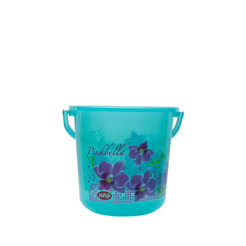 Decorated Tint Square Bucket