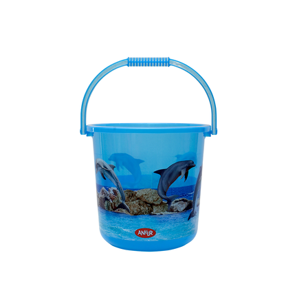 Decorated Tint Square Bucket