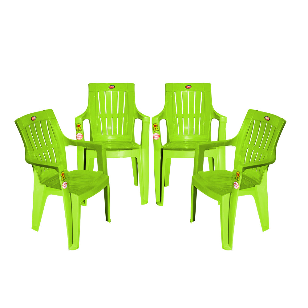 Cane Plastic Chair Set of Outdoor Chair – Ankurwares