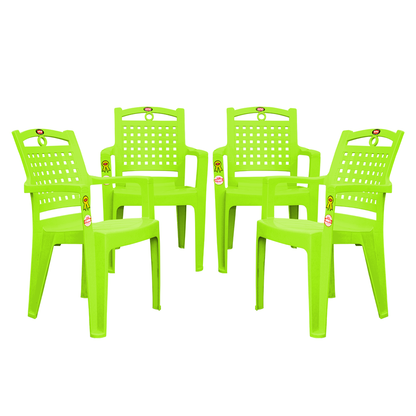 Comfy Plastic Chair Set of 4 - Dining Chair