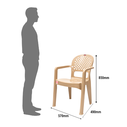 Kiku Plastic Chair Set of 4