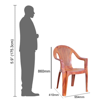 Diginity Plastic Chair Set of 2